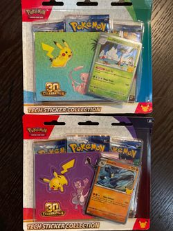 Pokémon sticker collection