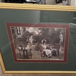 Vintage Vanguard - 1879 In The Shade - Marcus Stone - Enhanced Print