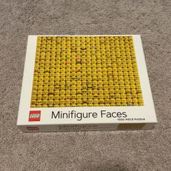 LEGO Minifigure Faces 1000-piece Puzzle