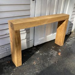 Brand New “beefy” Console Table