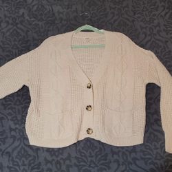 Beige Cardigan