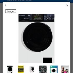 Washer-dryer all in one.