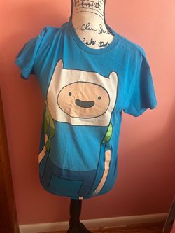 Adventure Time Finn Graphic T-Shirt size small