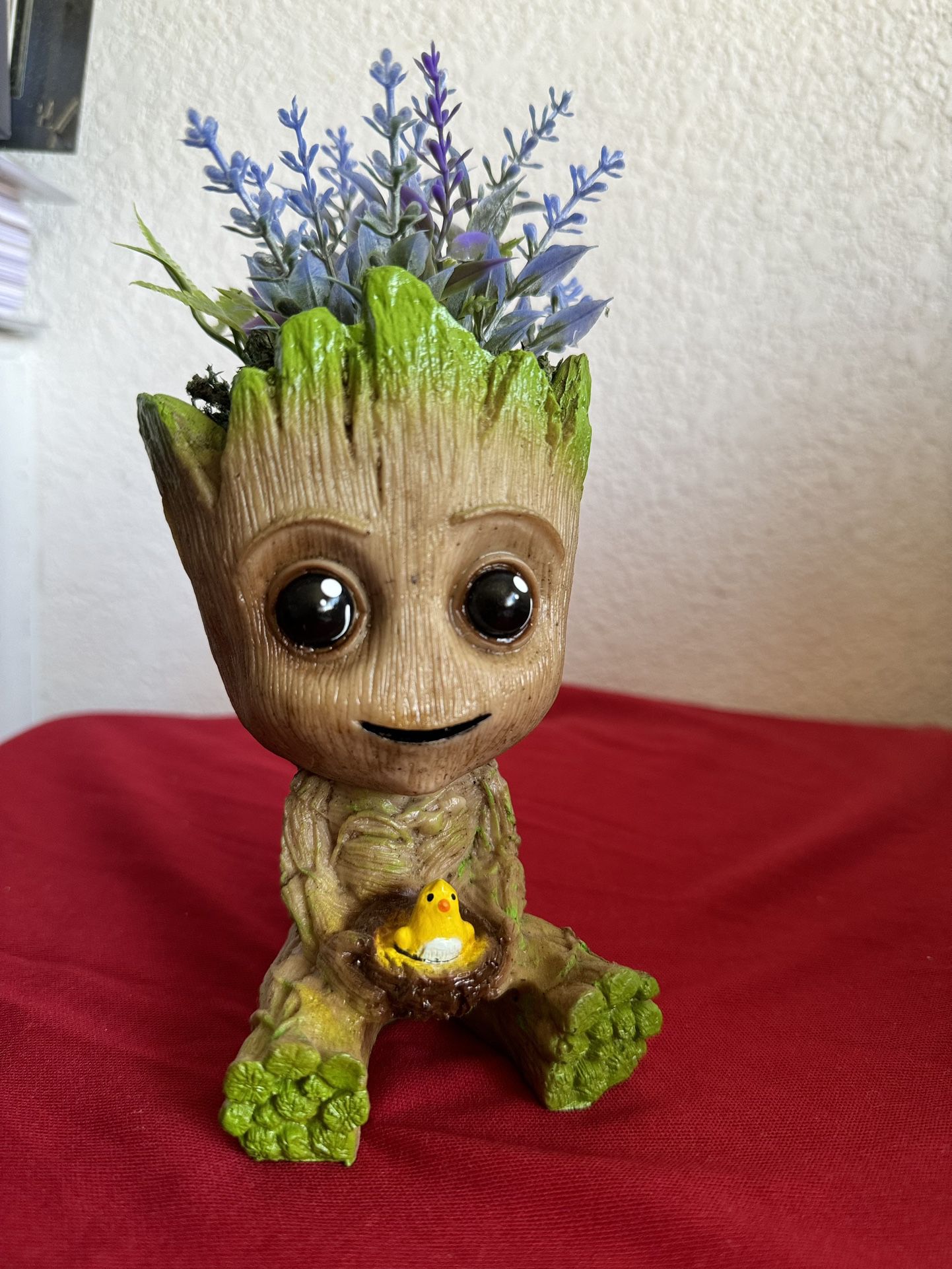 Guardians of the Galaxy Groot Faux Flower Desk Figurine