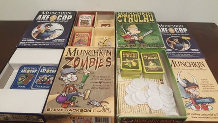 Munchkin card games