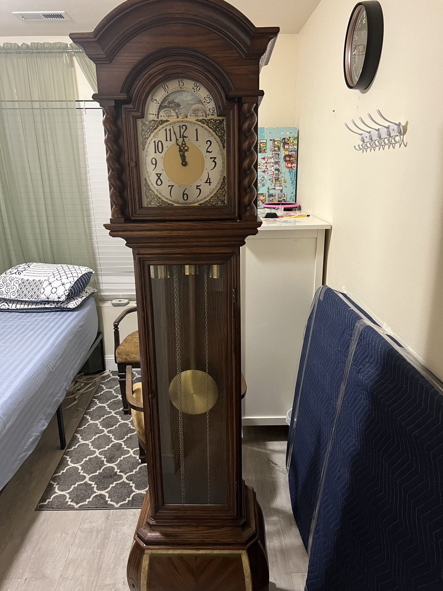 Herschede Grandfather Clock Belleau Wood 1223