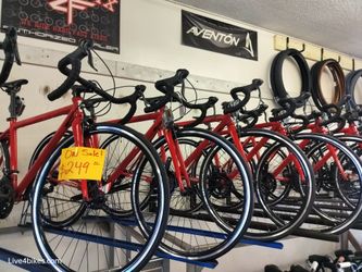 Road Bikes on Sale!!! Have XS, S and XL Sizes Available  | Free Clip On Shoes with Every Purchase!!