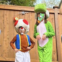 Toad And Yoshi Costumes 