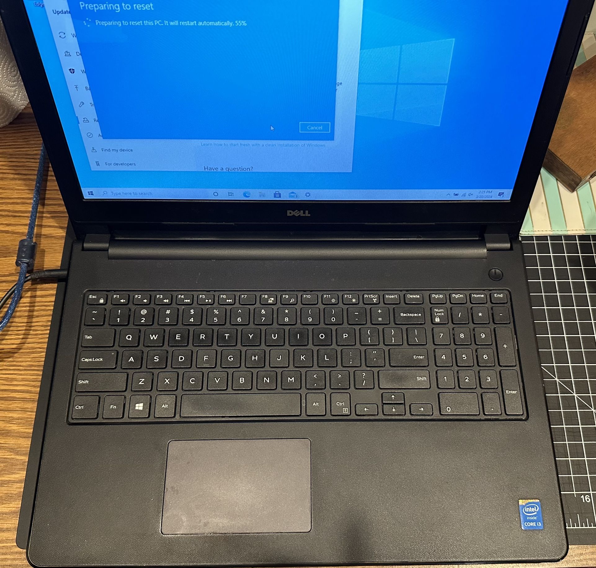 For Parts or Upgrade - Dell Inspiron 3558 Laptop - READ