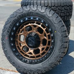 20" Toyota TACOMA 4Runner Tundra Off-Road Wheels And Tires Setof4 Rines Y 