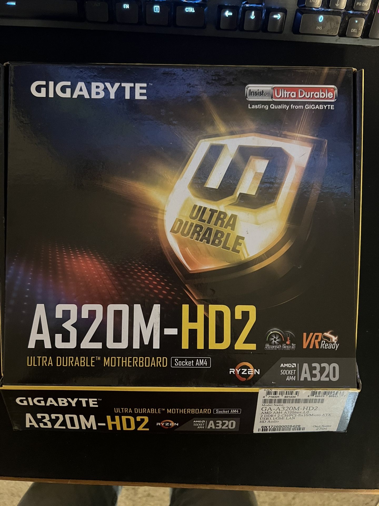 Gigabyte A320M-HD2 (no post)