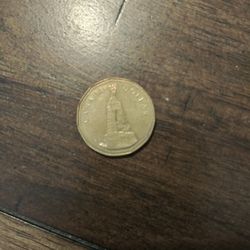 1994 Canadian one dollar coin with Queen Elizabeth II