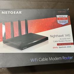 Netgear Nighthawk C7800 X4s Modem Router 