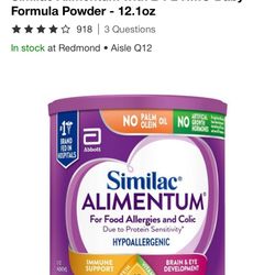 Similac Alimentum Formula Power 