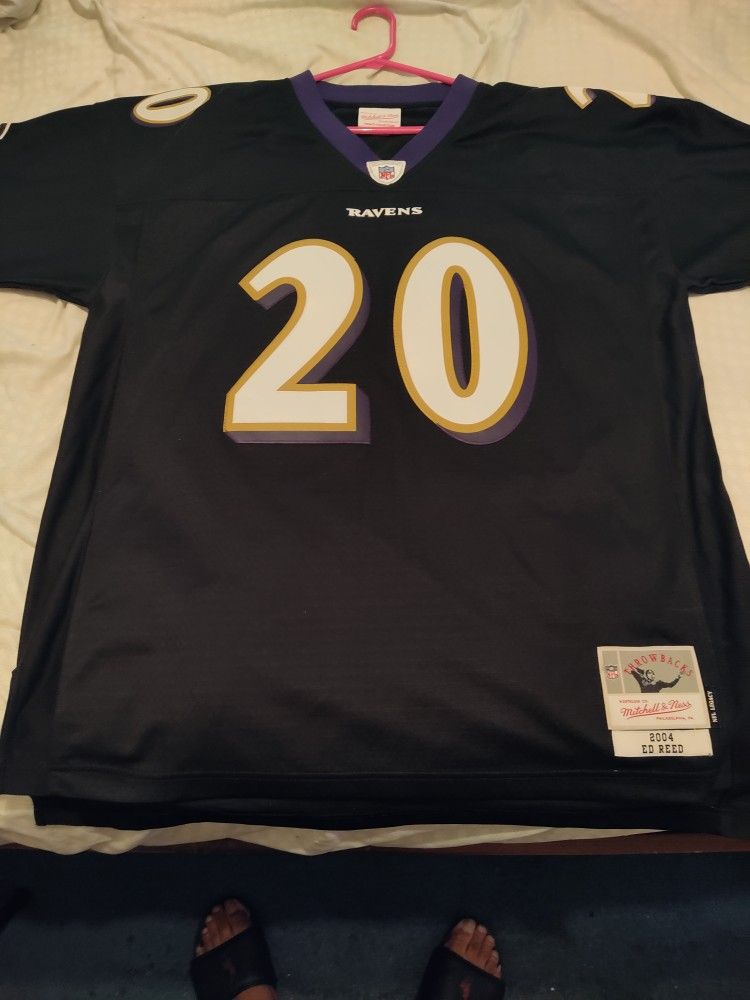 Mitchell & Ness NFL Legacy Ravens Jersey 04 Ed Reed black