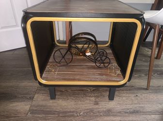 Beautiful wooden centerpiece or coffee table