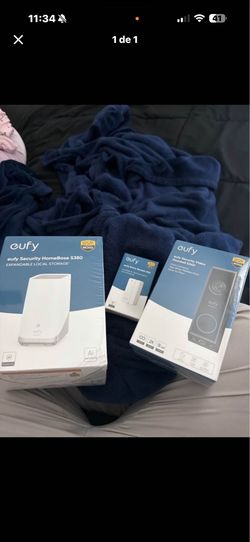 Eufy Smart Home Security Kit (HomeBase S380 + E340 Doorbell + Sensor) - New