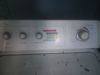 Whirlpool ultimate care washer