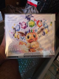 Pokemon TCG Prismatic Evolutions elite trainer box
