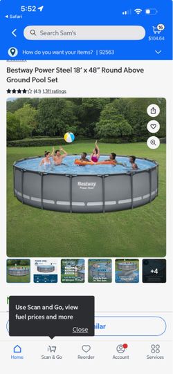 Bestway pool set