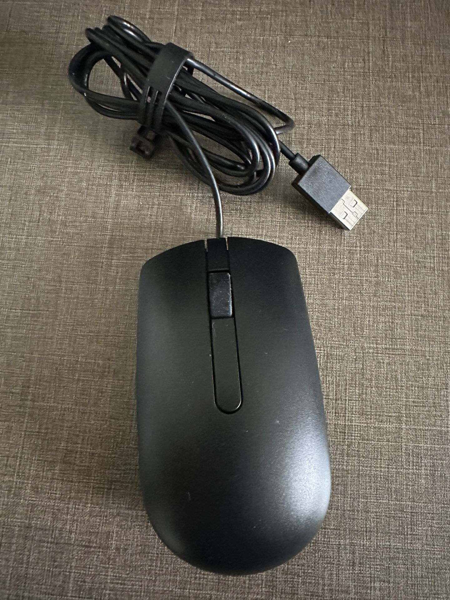Dell Wired Optical Mouse MS116 - Black