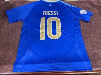 Adidas Argentina Messi away blue jersey