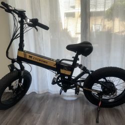 CycKnight Folding Electric Bike Cycrown E-bike 