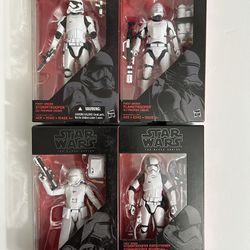 Star Wars Black Series First Order Troopers LOT