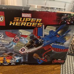 LEGO 76076 Marvel Super Heroes Captain America Jet Pursuit New Sealed