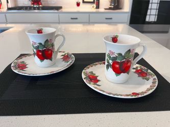 Fordye Bo Sung Cup and Saucer Sets