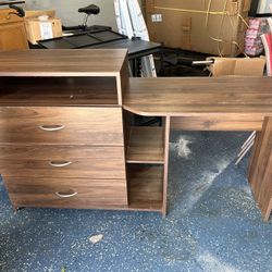 *FREE* Kids Dresser With Desk Extension