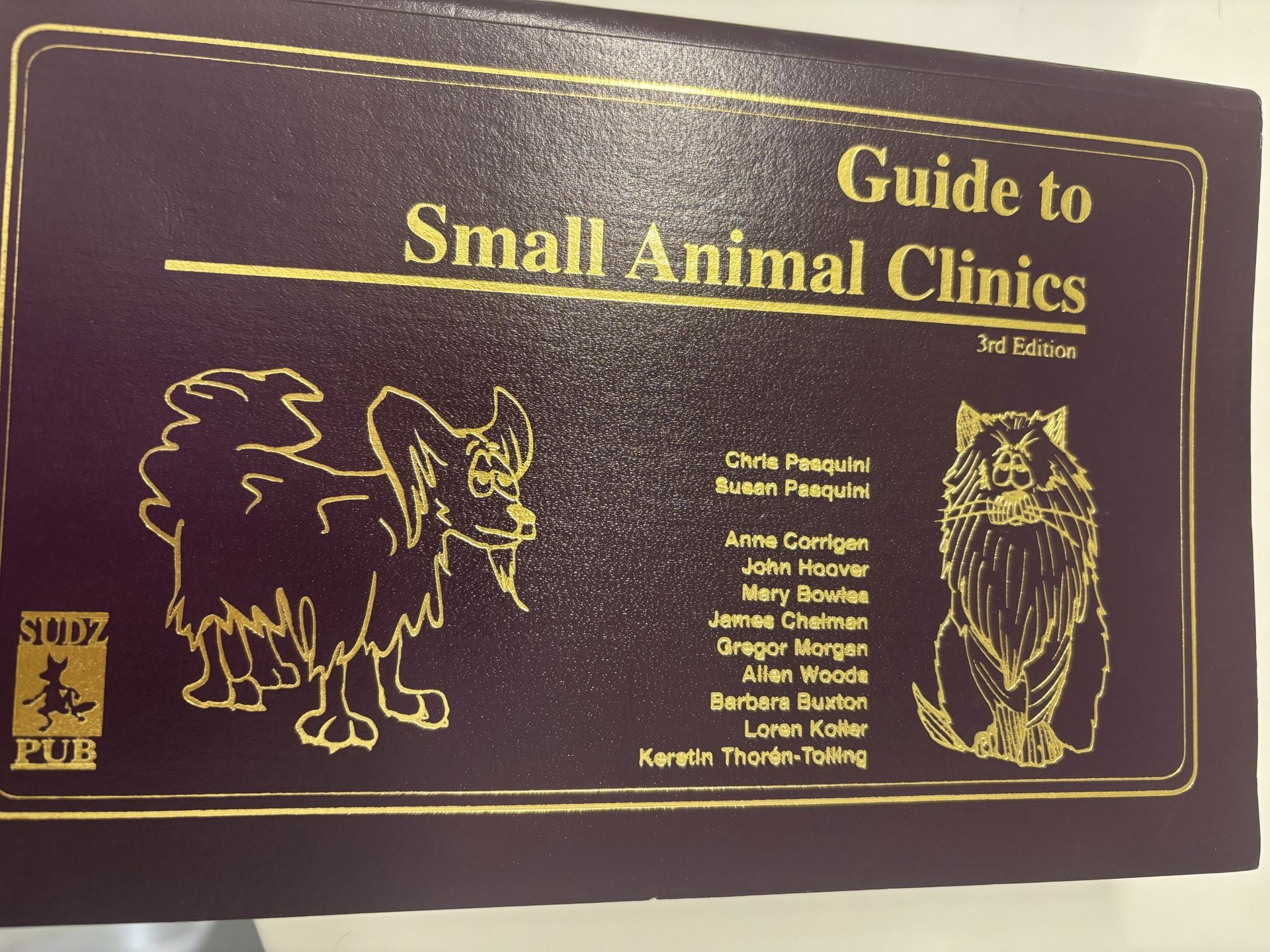 Book Guide To Small Animal Clinics