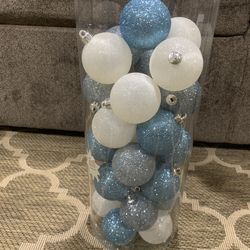 Glitter Christmas Balls