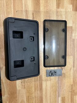 Dodge Challenger License Plate Bracket and Cover