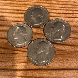 4 Bicentennial Quarters 