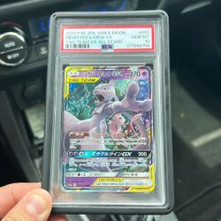 Mewtwo & Mew GX Pokemon Japanese Tag All Stars 