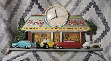 Vintage 1988 Family Drive In Diner