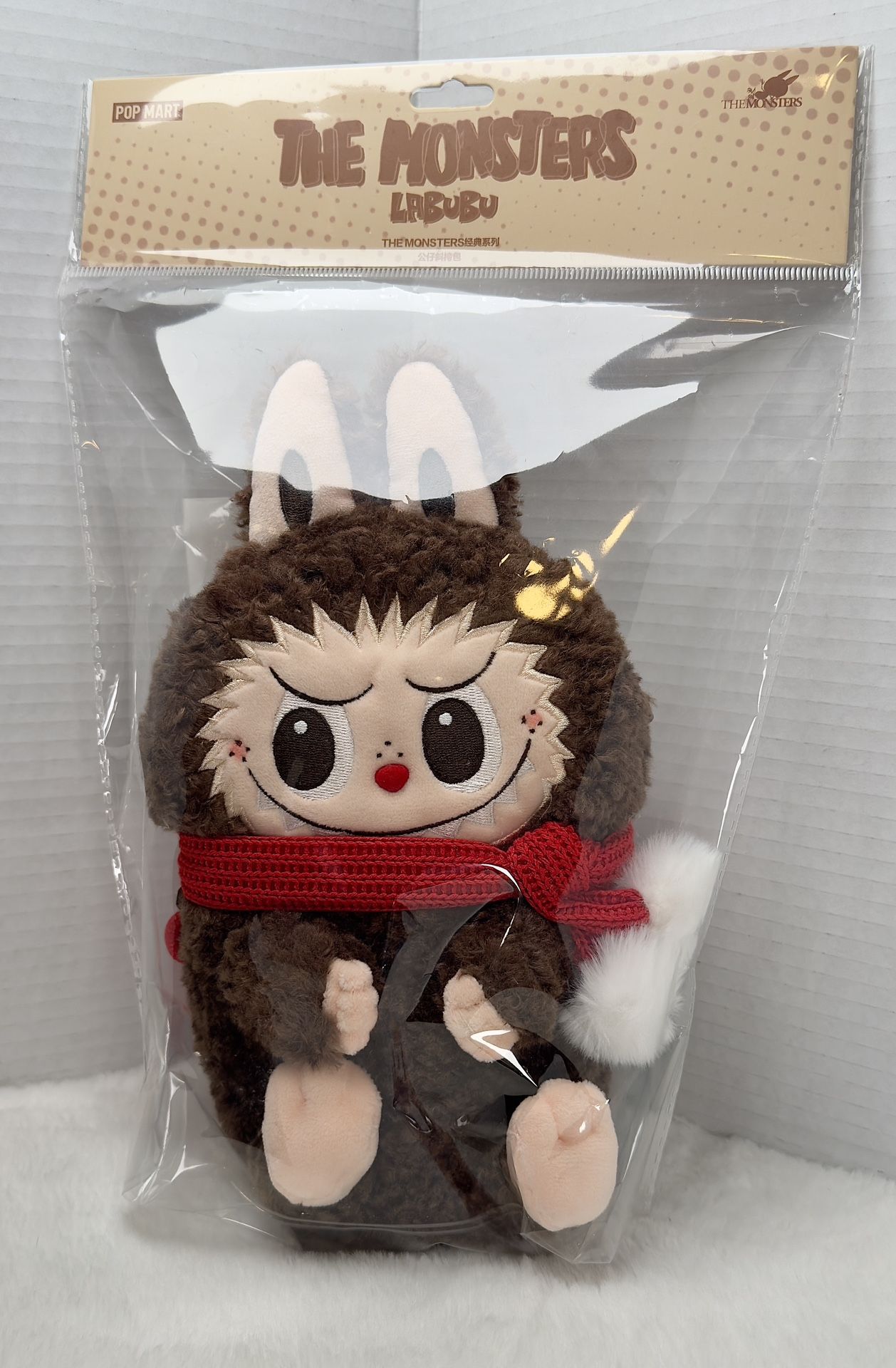 POPMART THE MONSTERS Labubu Classic Series-Plush Doll Shoulder Bag