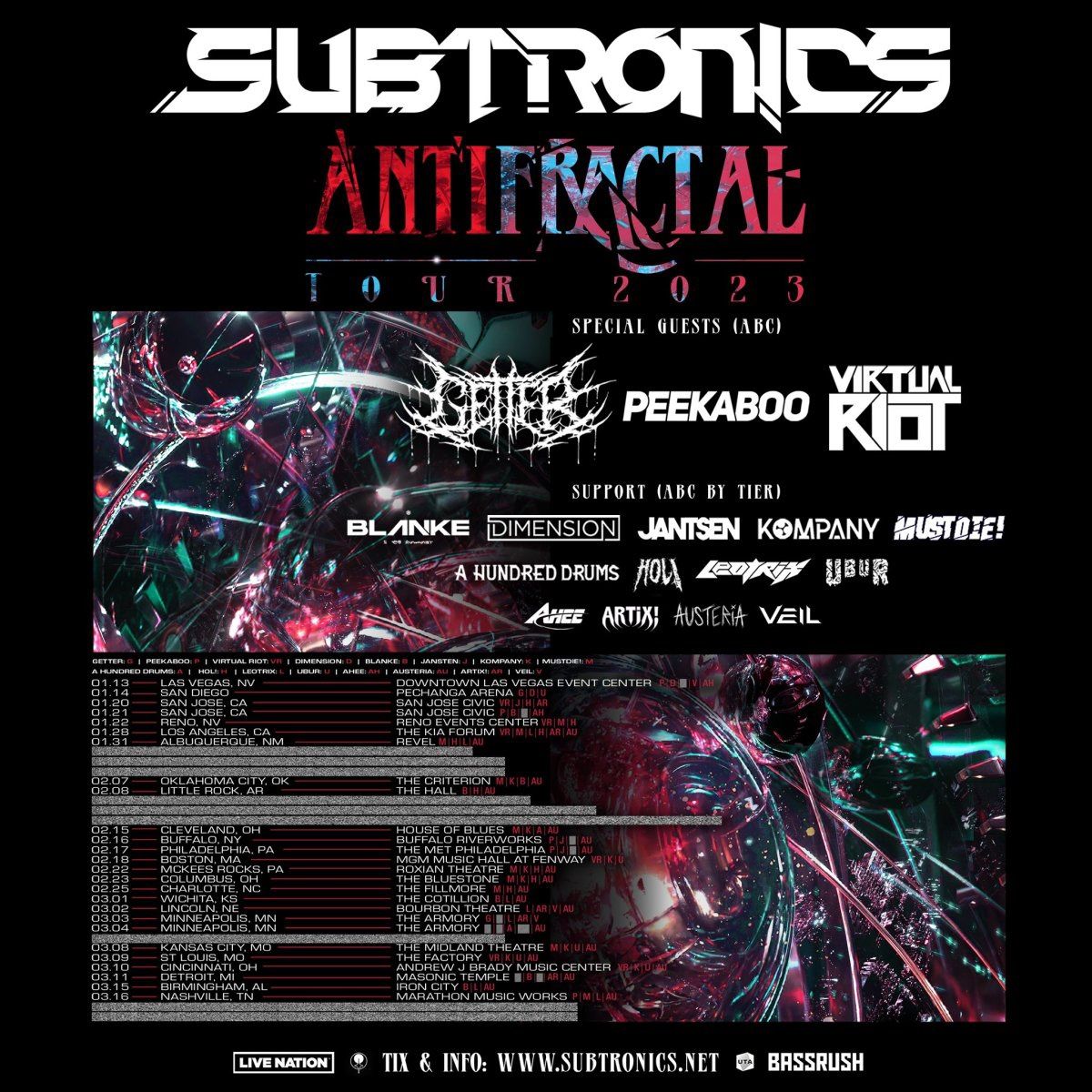 Subtronics San Jose Civic 1/21