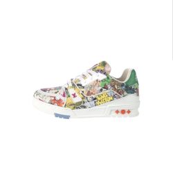 Louis Vuitton LV Trainer Comic Motif Sneakers