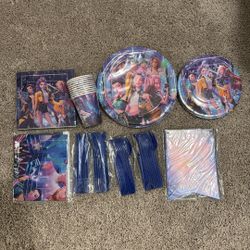 Kpop Demon Hunters Birthday Party Set