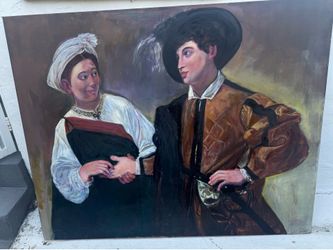 The Fortune Teller by Caravaggio replica