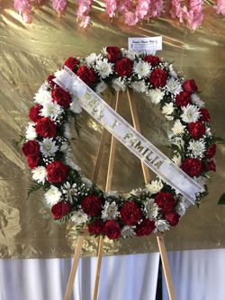 Funeral wreaths