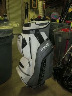 Used PING Pioneer Golf Cart Carry Bag