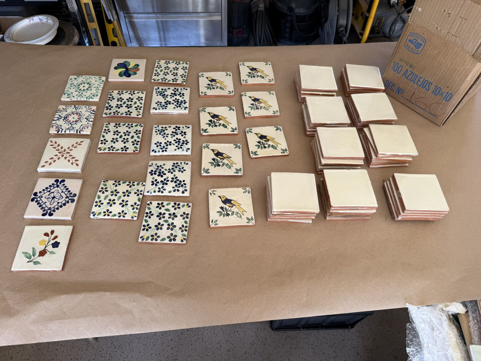 65 10x10 Mexican Tile