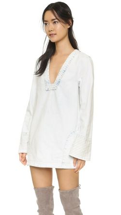 Free people denim tunic