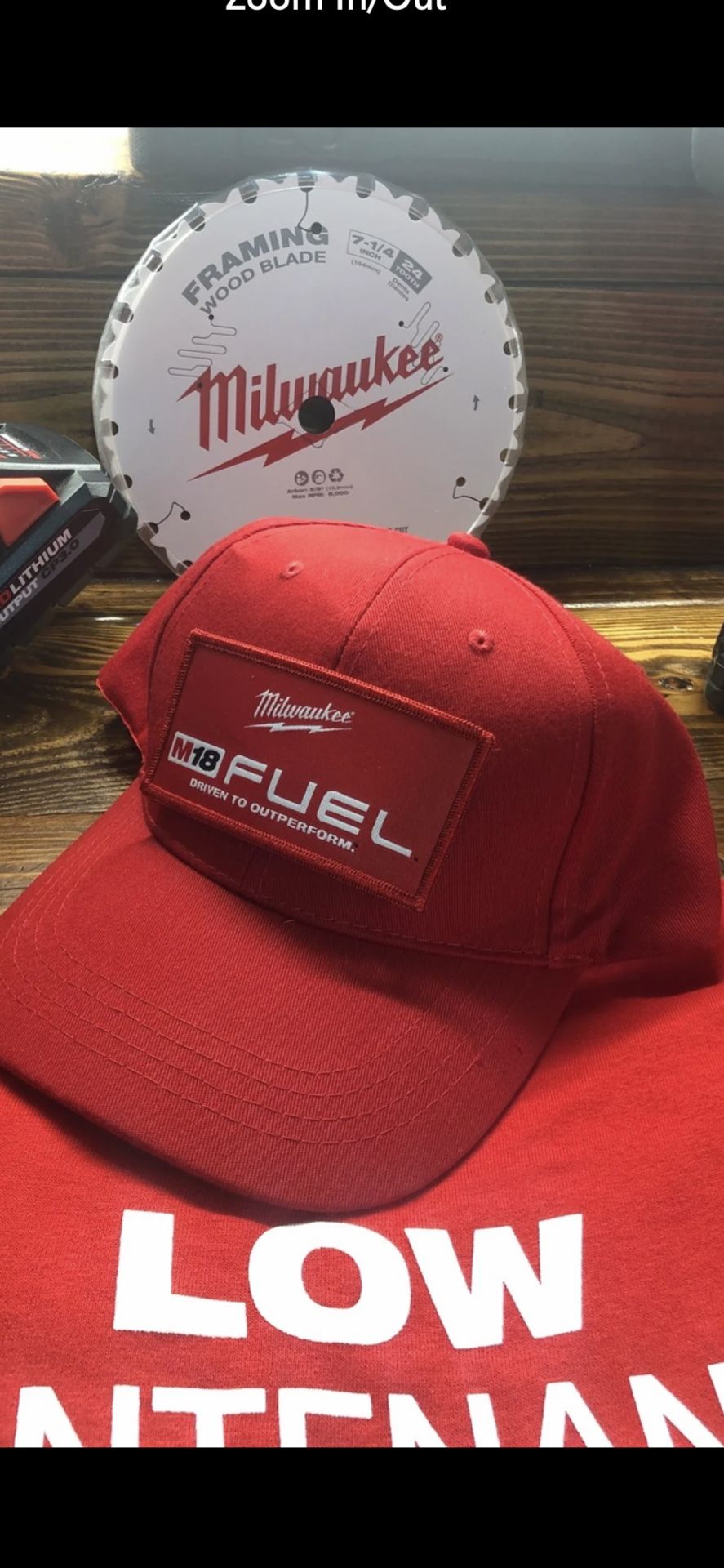 Milwaukee Decal Adjustable Hat