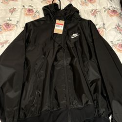 Nike Rain Jacket Black Size L