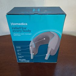 Homedics  neck  massager with  heat.NIB 15.00 OBO