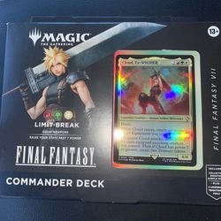 Magic: The Gathering Final Fantasy Cloud Commander Deck 'Limit Break' Edition